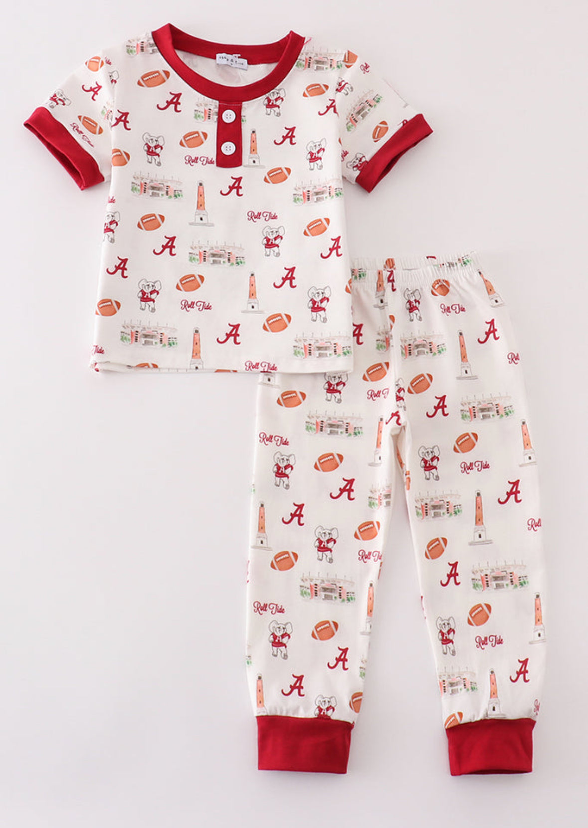 Alabama boy pajama set