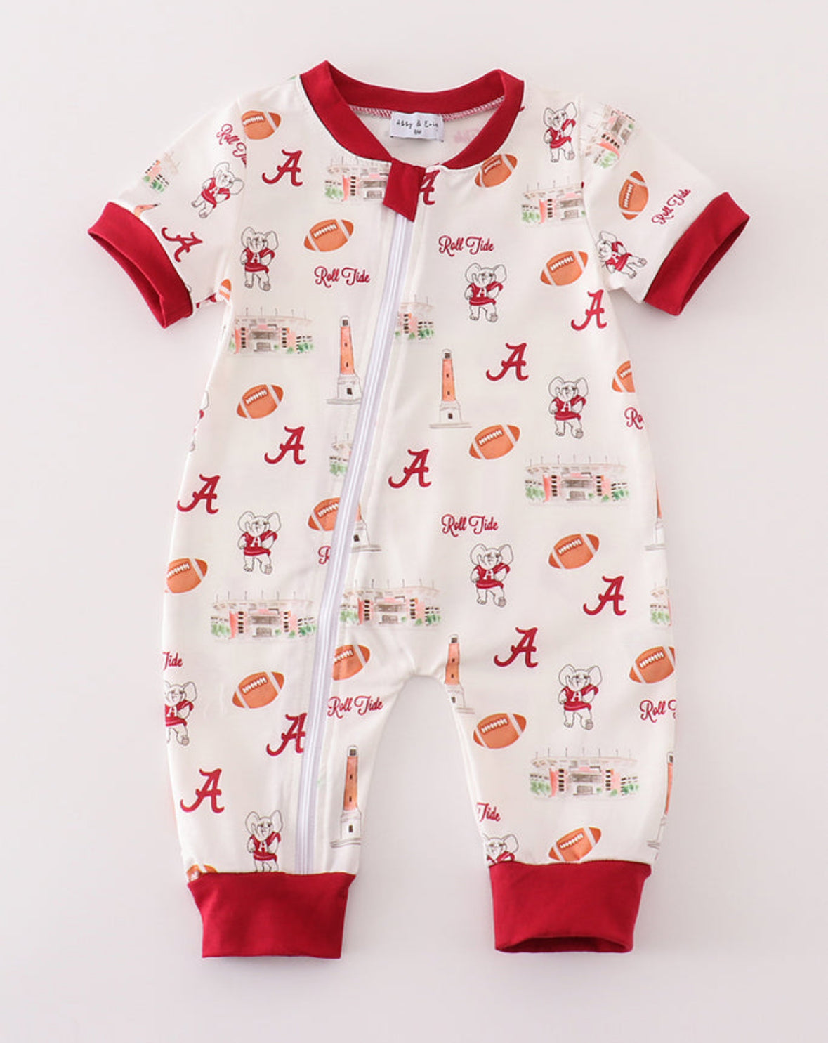 Alabama boy romper